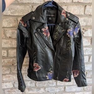 Brand new never worn colleen Lopez leather jacket